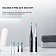 Електрична зубна щітка Oclean X Pro 20 S Duo Set White+Black