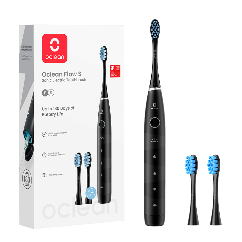 Електрична зубна щітка Oclean Flow S Electric Toothbrush Black