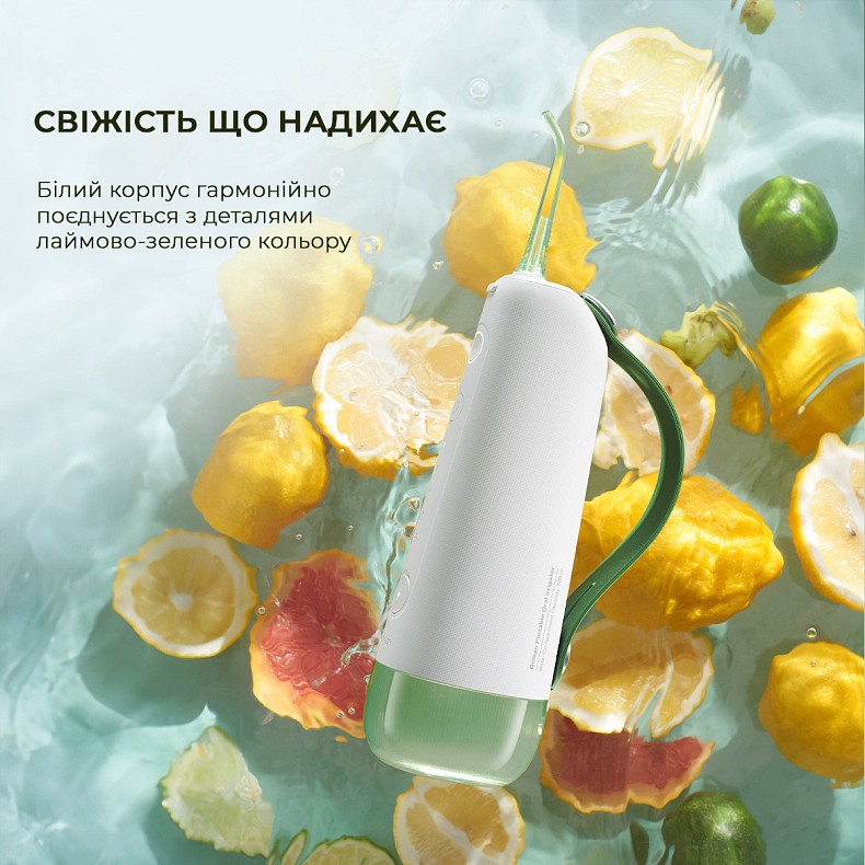 Ирригатор Oclean W10 Green NEW-2 NOZZLES купить в официальном