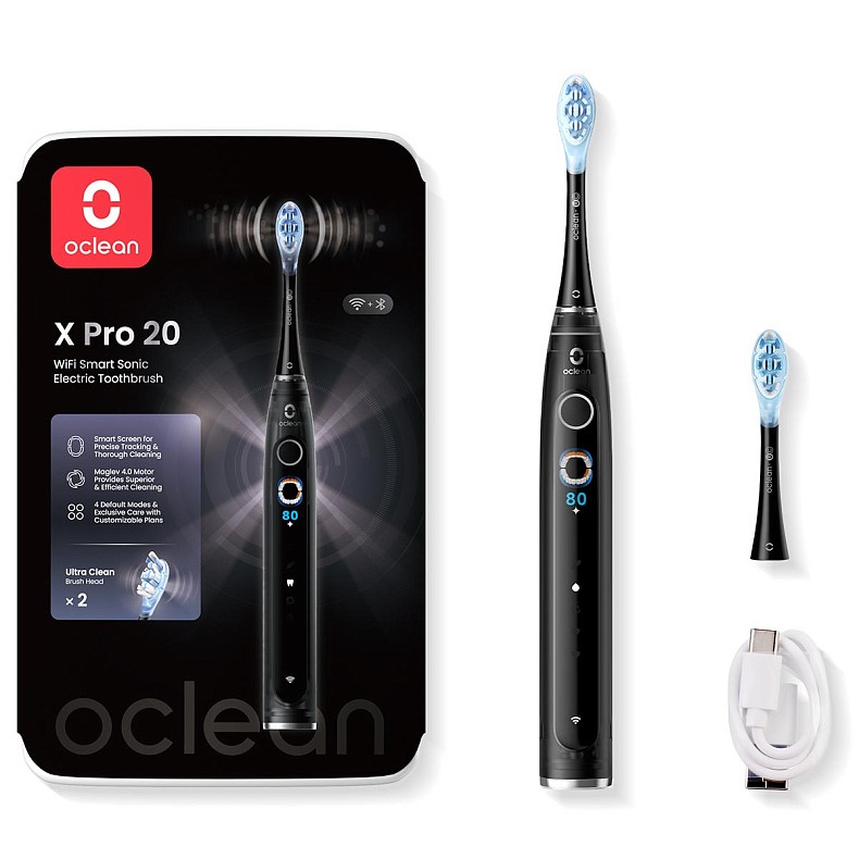 Електрична зубна щітка Oclean X Pro 20 Electric Toothbrush Black