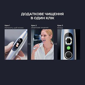 Электрическая зубная щетка Oclean X Ultra Set Green купить в
