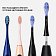 Насадка Oclean Ultra White Brush Head 2psc UW02 B02 Black