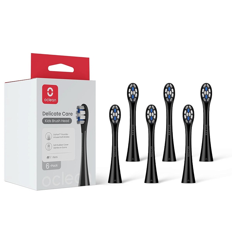 Насадка Oclean X Kids P3K8 black-6 шт
