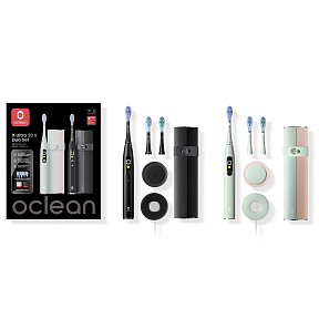 Електрична зубна щітка Oclean X Ultra 20 S Duo Set Green+Black