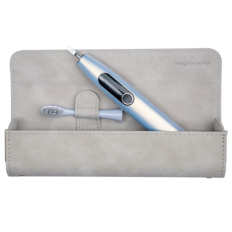 Дорожный футляр для зубной щетки Oclean Toothbrush Travel Case Grey New SOFT